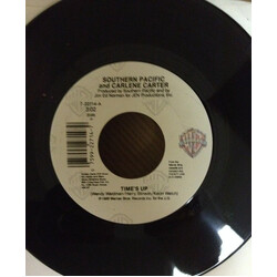 Southern Pacific / Carlene Carter Time's Up USED VINYL 7INCH 45 RPM SINGLE