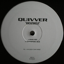 Quivver Bozboz USED VINYL 12INCH PROMO