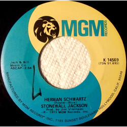 Stonewall Jackson Herman Schwartz / Lovin' The Fool Out Of Me USED VINYL 7INCH 45 RPM