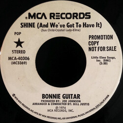 Bonnie Guitar From This Moment On / Shine (And We've Got To Have It) USED VINYL 7INCH 45 RPM PROMO