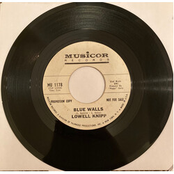 Lowell Knipp Blue Walls / Tell 'Em No USED VINYL 7INCH 45 RPM PROMO
