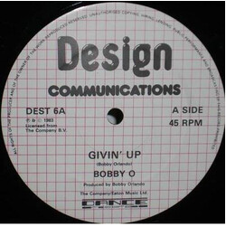 Bobby Orlando Givin' Up / I Cry For You USED VINYL 12INCH 45 RPM