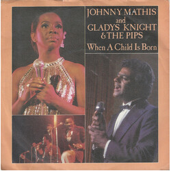 Johnny Mathis / Gladys Knight And The Pips When A Child Is Born USED VINYL 7INCH 45 RPM SINGLE STEREO