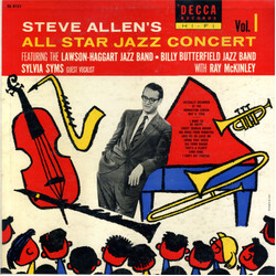 Steve Allen (3) / Lawson-Haggart Jazz Band / Billy Butterfield Jazz Band Steve Allen's All Star Jazz Concert Vol. 1 Vinyl LP USED