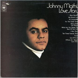 Johnny Mathis Love Story Vinyl LP USED