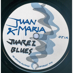 Juan & Maria Juarez Blues USED VINYL 7INCH SINGLE 45 RPM