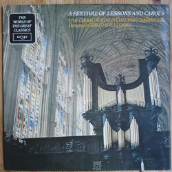 The King's College Choir Of Cambridge / David Willcocks A Festival Of Lessons And Carols Vinyl LP USED