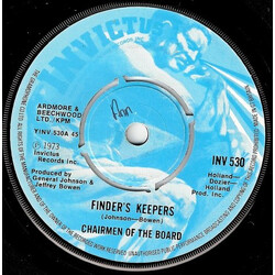 Chairmen Of The Board Finder's Keepers USED VINYL 7INCH SINGLE 45 RPM
