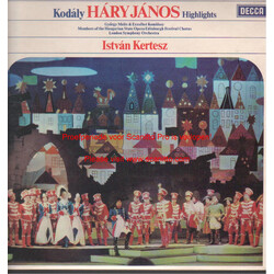 Zoltán Kodály / István Kertész Hary Janos Highlights Vinyl LP USED
