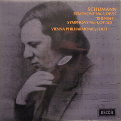 Robert Schumann / Wiener Philharmoniker / Georg Solti Symphony No.3, Op.97 "Rhenish" / Symphony No.4, Op.120 Vinyl LP USED