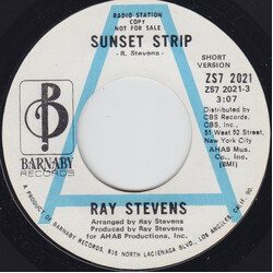 Ray Stevens Sunset Strip USED VINYL 7INCH 45 RPM PROMO