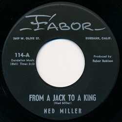 Ned Miller From A Jack To A King USED VINYL 7INCH 45 RPM