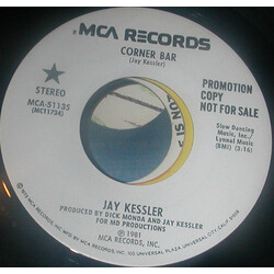 Jay Kessler Corner Bar USED VINYL 7INCH 45 RPM PROMO