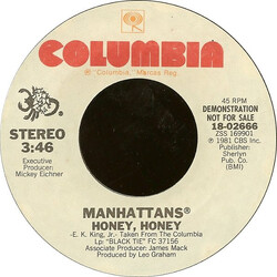Manhattans Honey, Honey USED VINYL 7INCH 45 RPM PROMO