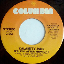 Calamity Jane (5) Walkin' After Midnight VINYL 7" USED