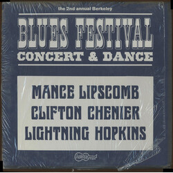 Various The 2nd Annual Berkeley Blues Festival Concert & Dance Vinyl LP USED