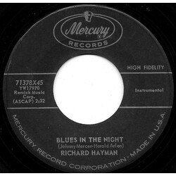 Richard Hayman Blues In The Night USED VINYL 7INCH 45 RPM