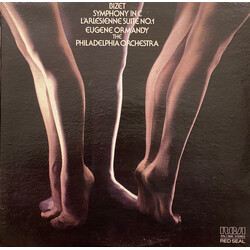 Georges Bizet / Eugene Ormandy / The Philadelphia Orchestra Symphony In C & L'Arlesienne Suite 1 Vinyl LP USED