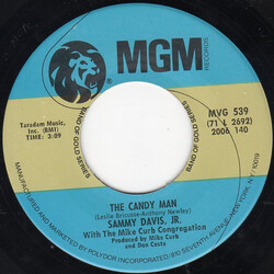 Sammy Davis Jr. The Candy Man / The People Tree USED VINYL 7INCH SINGLE REISSUE