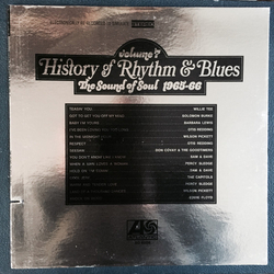 Various History Of Rhythm & Blues  Volume 7  The Sound Of Soul 1965-66 Vinyl LP USED