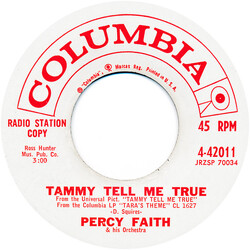 Percy Faith & His Orchestra Tammy Tell Me True USED VINYL 7INCH 45 RPM PROMO