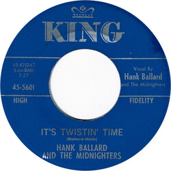 Hank Ballard & The Midnighters It's Twistin' Time / Autumn Breeze USED VINYL 7INCH SINGLE 45 RPM