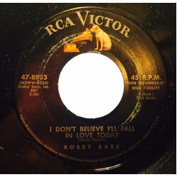 Bobby Bare To Whom It May Concern / I Don't Believe I'll Fall In Love Today USED VINYL 7INCH 45 RPM MONO