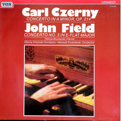 Carl Czerny / John Field (2) / Felicja Blumental Piano Concerto In A Minor / Piano Concerto Nº 3 Vinyl LP USED