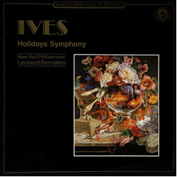 Charles Ives / The New York Philharmonic Orchestra / Leonard Bernstein Holidays Symphony Vinyl LP USED