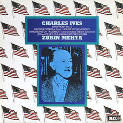 Charles Ives / Los Angeles Philharmonic Orchestra / Zubin Mehta Symphony No. 2 / Decoration Day / Variations On "America" Vinyl LP USED
