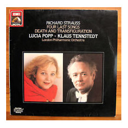 Richard Strauss / Lucia Popp / Klaus Tennstedt / The London Philharmonic Orchestra Four Last Songs/Death And Transfiguration Vinyl LP USED