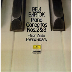 Béla Bartók / Géza Anda / Ferenc Fricsay / Radio-Symphonie-Orchester Berlin Piano Concertos Nos.2&3 Vinyl LP USED