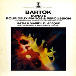 Béla Bartók / Katia Et Marielle Labèque / Sylvio Gualda / Jean-Pierre Drouet Sonate Pour Deux Pianos & Percussion / Sept Pièces Pour Deux Pianos Extra