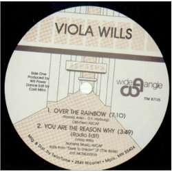 Viola Wills Over The Rainbow Vinyl 12" USED