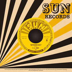 D.A. Hunt Greyhound Blues USED VINYL 7INCH 45 RPM REISSUE