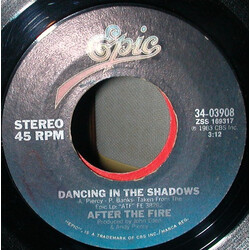 After The Fire Dancing In The Shadows USED VINYL 7INCH