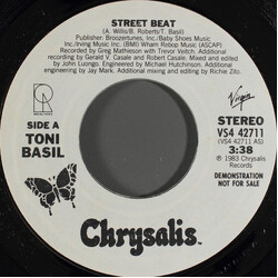 Toni Basil Street Beat USED VINYL 7INCH 45 RPM PROMO