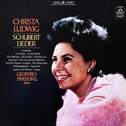 Christa Ludwig / Geoffrey Parsons (2) Schubert Lieder Vinyl LP USED