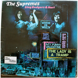 The Supremes The Supremes Sing Rodgers & Hart Vinyl LP USED