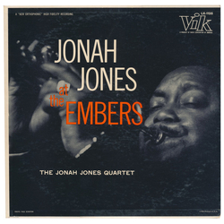 The Jonah Jones Quartet Jonah Jones At The Embers Vinyl LP USED