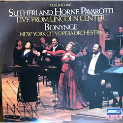 Luciano Pavarotti / Marilyn Horne / Joan Sutherland / Richard Bonynge / New York City Opera Orchestra Live From Lincoln Center Volume One Vinyl LP USE