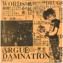 Argue Damnation / Boycot Split EP / Just Don't USED VINYL 7INCH 33 S RPM EP