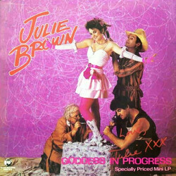Julie Brown Goddess In Progress Vinyl LP USED