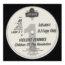 Violent Femmes Children Of The Revolution Vinyl 12" USED