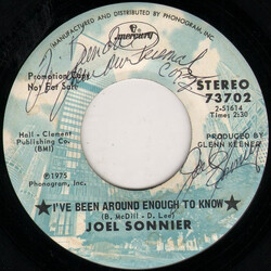 Jo-El Sonnier I've Been Around Enough To Know / A Brighter Shade Of Blue USED VINYL 7INCH 45 RPM PROMO