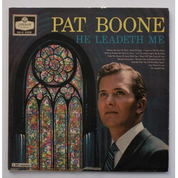 Pat Boone He Leadeth Me Vinyl LP USED