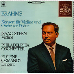 Johannes Brahms / Isaac Stern / The Philadelphia Orchestra / Eugene Ormandy Konzert Für Violine Und Orchester D-dur Vinyl LP USED