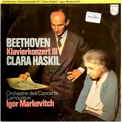 Ludwig van Beethoven / Clara Haskil / Igor Markevitch / Orchestre Des Concerts Lamoureux Beethoven Klavierkonzert Nr. 3 Vinyl LP USED