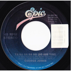 George Jones (2) Ya Ba Da Ba Do (So Are You) USED VINYL 7INCH 45 RPM SINGLE