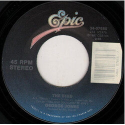 George Jones (2) The Bird / I'm Goin' Home Like I Never Did Before USED VINYL 7INCH 45 RPM SINGLE STYRENE STEREO